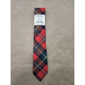 Ingles Buchan New 100% Pure Wool Tie With Two Small Holes